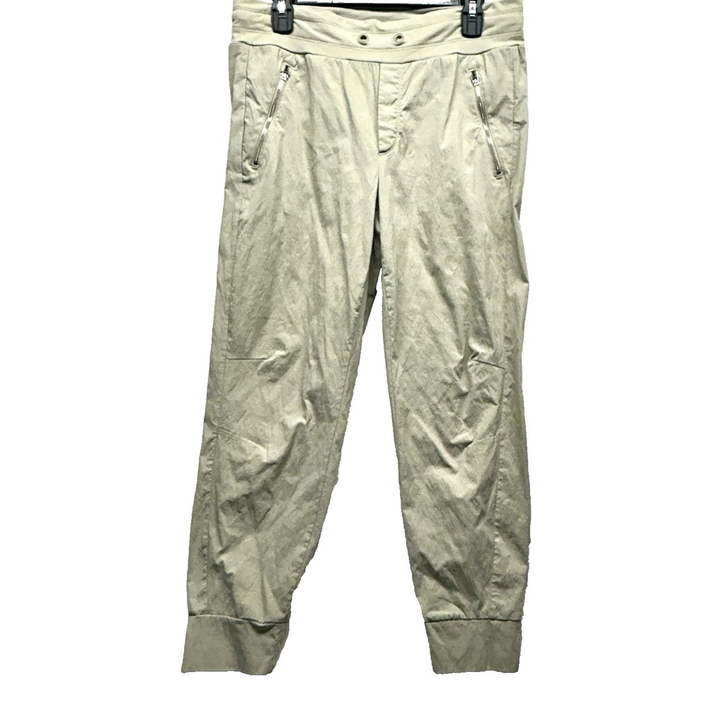 Athleta Trekkie North Jogger Pants Women's Size 10 Beige (I1)